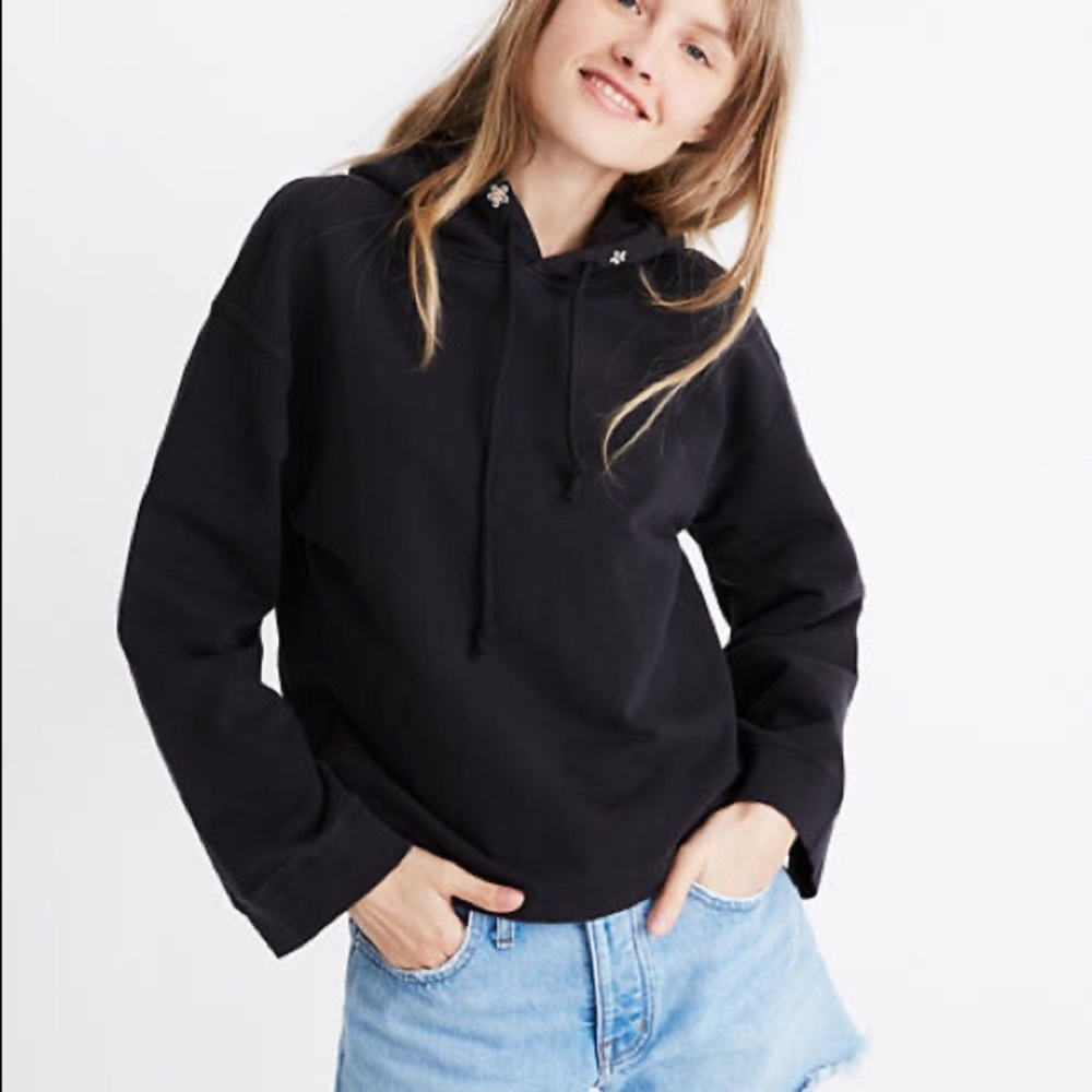 Madewell Rivet&Thread Daisy Embroidered Sweatshirt